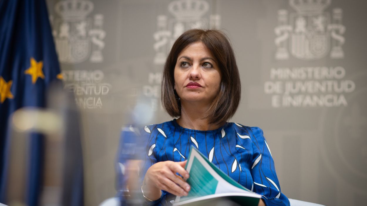 La ministra de Juventud e Infancia, Sira Rego. EP.