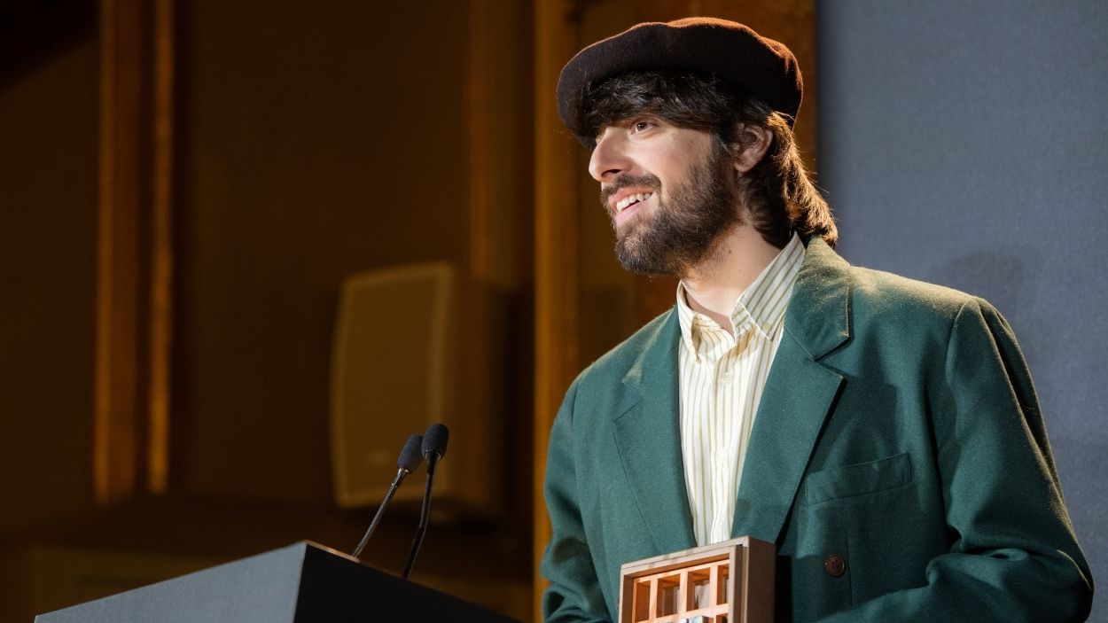David Uclés recoge el Premio Nadal 2026. EP.