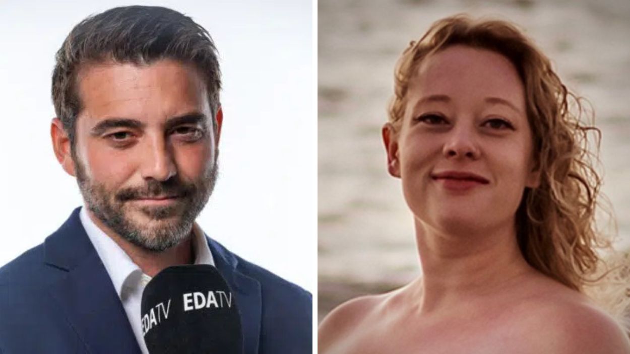 Javier Negre y  Renee Good, mujer asesina por el ICE en Minneapolis.