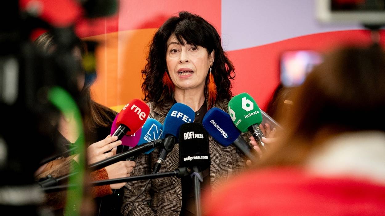 La ministra de Igualdad, Ana Redondo. EP.