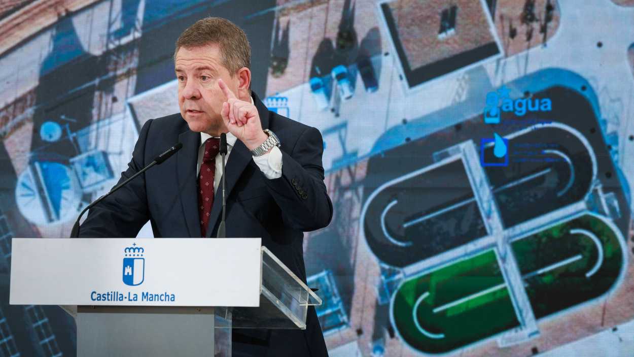 El presidente de Castilla-La Mancha, Emiliano García-Page. JCCM.