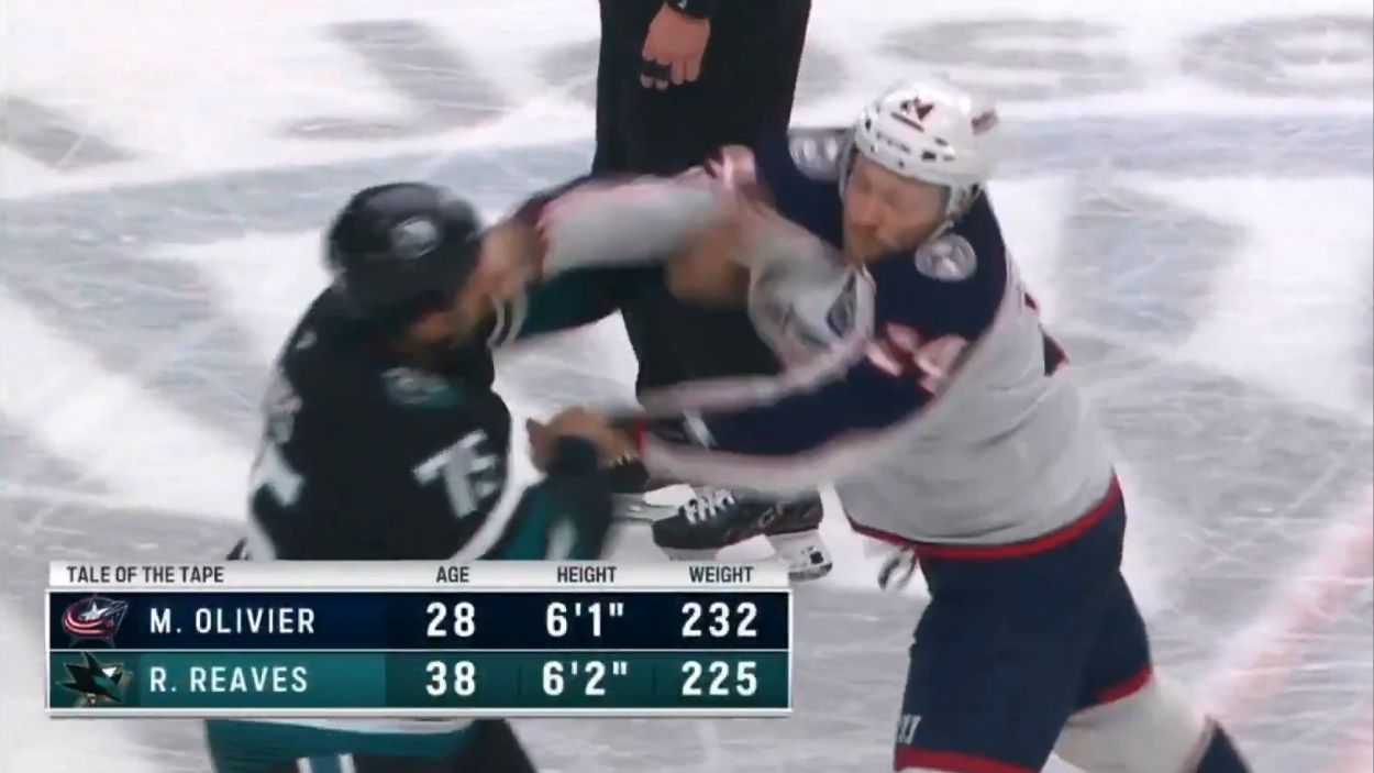 La pelea del año en la NHL. X