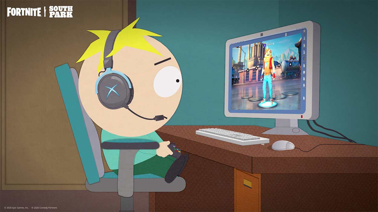 Butters confirma la llegada de South Park a Fortnite