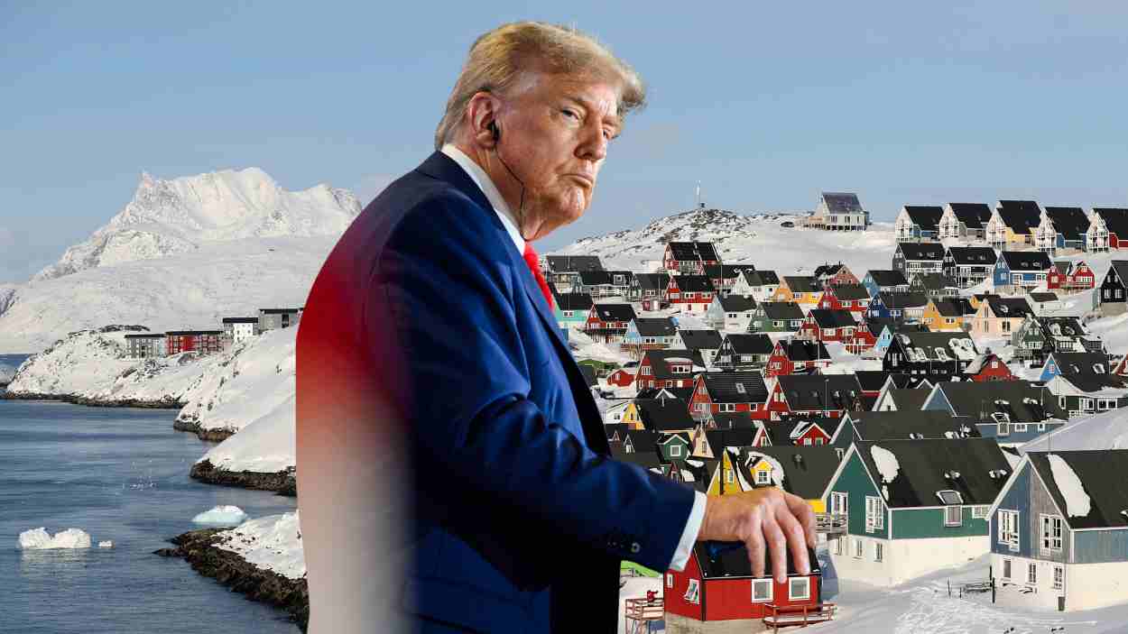 Donald Trump busca tener el control sobre Groenlandia
