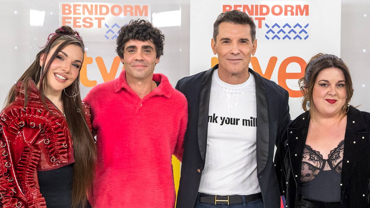 Presentadores del Benidorm Fest 2026