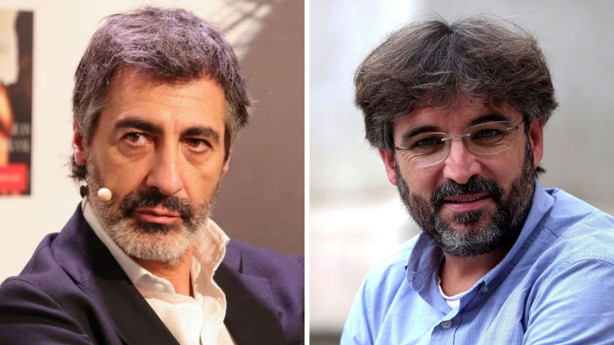 Juan del Val y Jordi Évole.