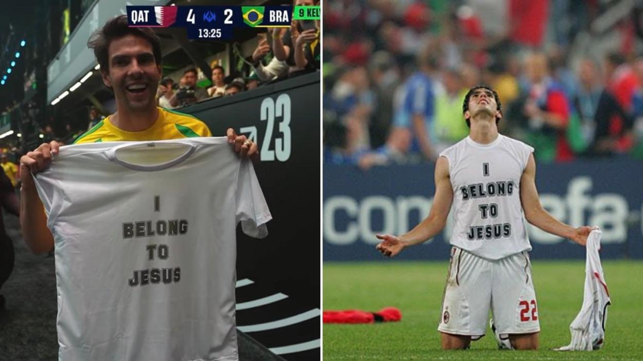 Kaká, un gol y la camiseta que marcó su vida. X