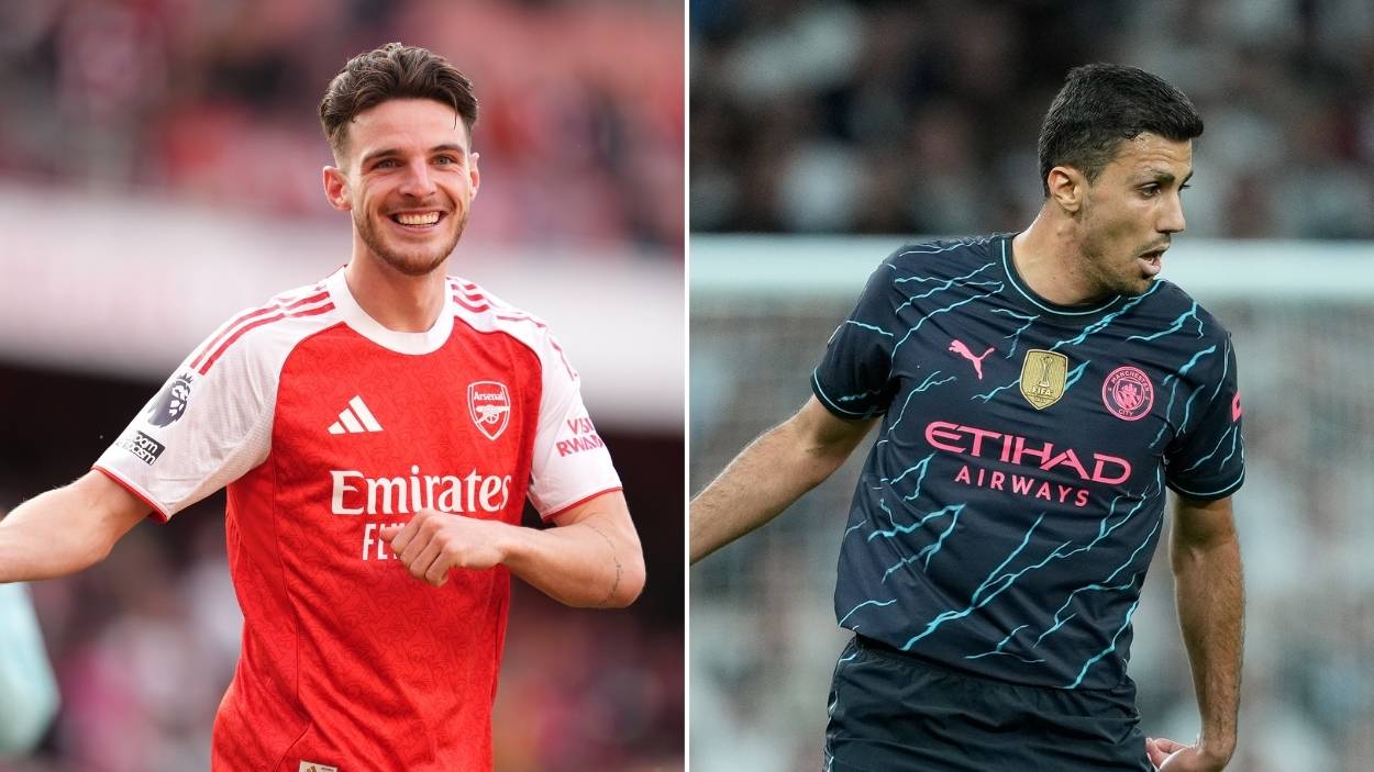 Mientras Declan Rice gana 14,50 millones de euros en el Arsenal, esto es lo que cobra Rodri Hernández en el Manchester City. EP