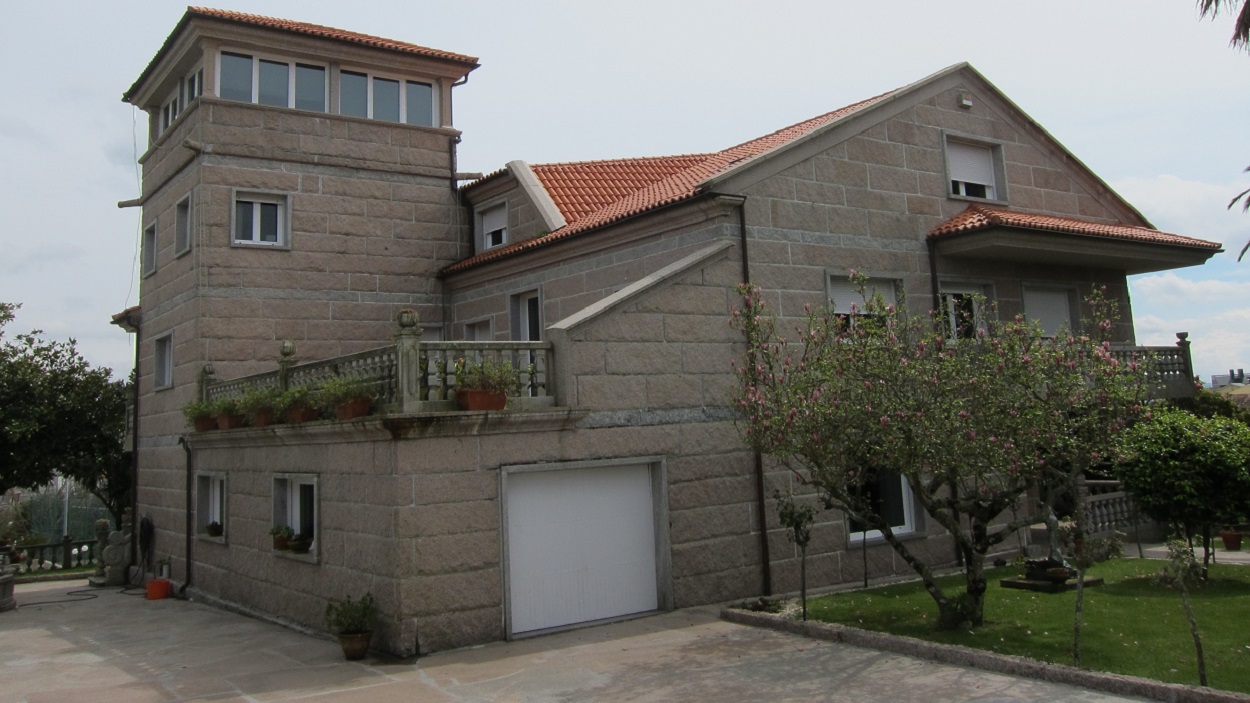 Vivienda de Marcial Dorado en Illa de Arousa (Pontevedra). EP