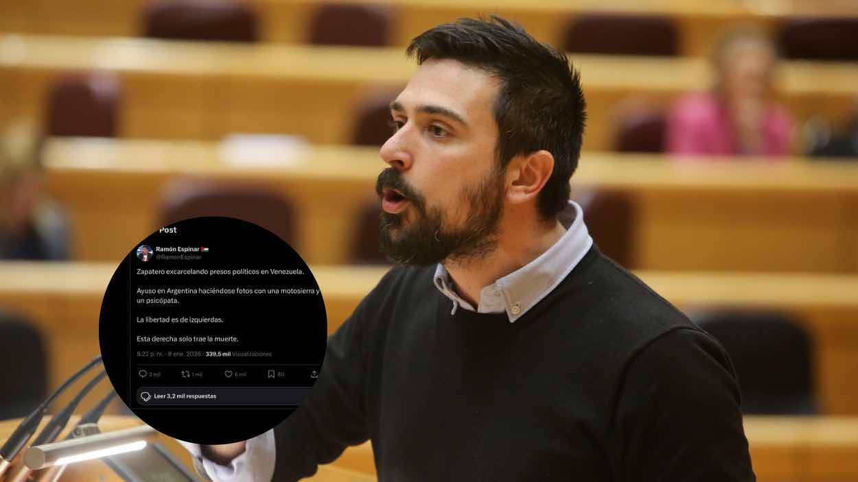 Ramón Espinar y sus declaraciones en X. EP 
