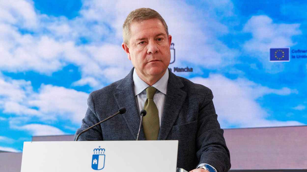 Emiliano García-Page, presidente de Castilla-La Mancha. EP.