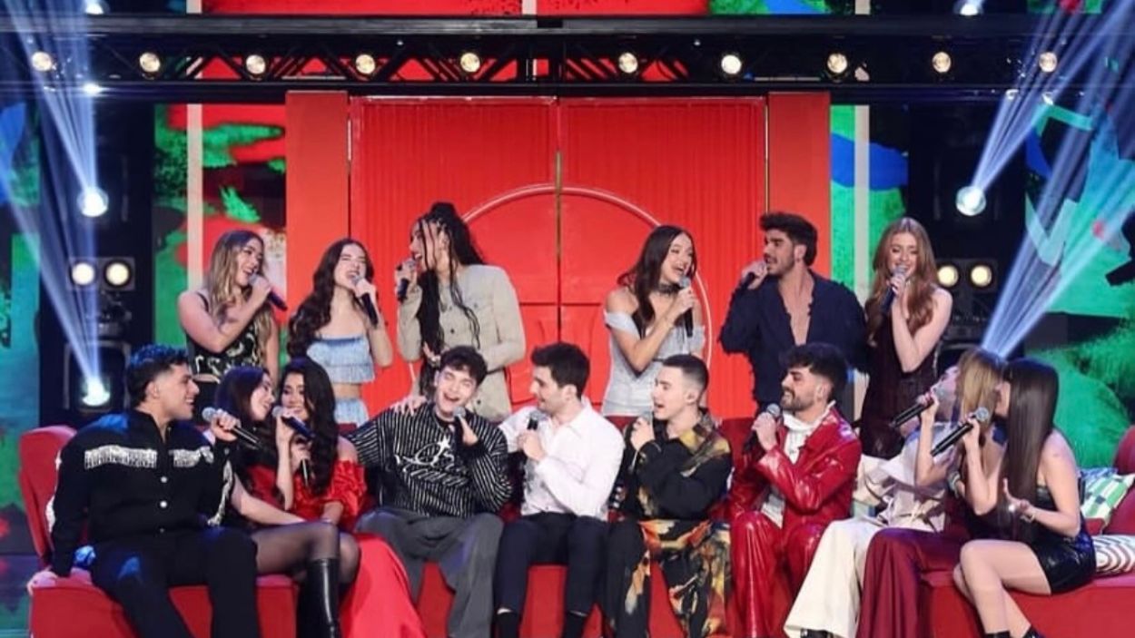Exconcursantes de Operación Triunfo. Instagram.