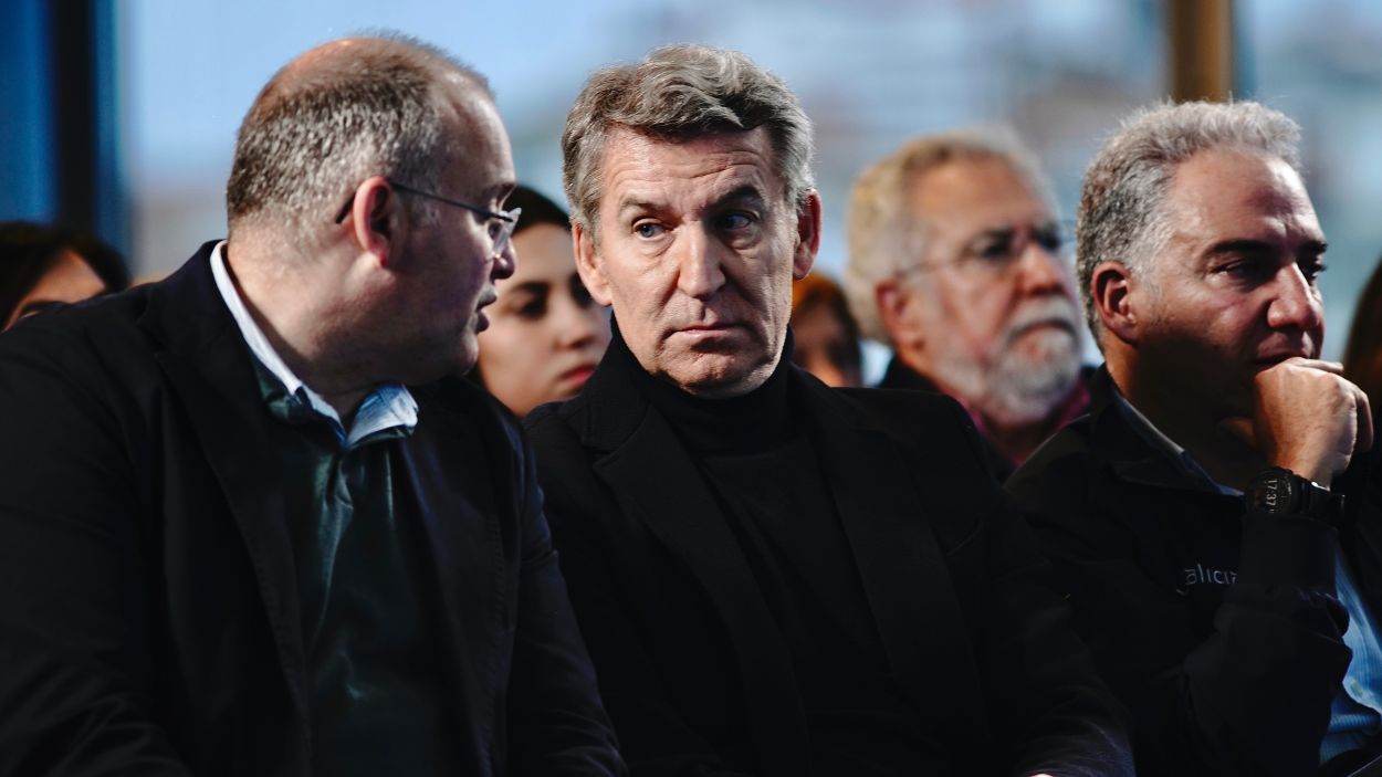 El presidente del Partido Popular, Alberto Núñez Feijóo. EP.