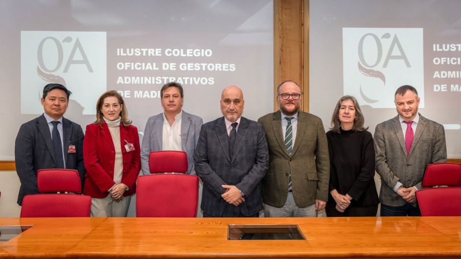 Fernando Jesús Santiago Ollero, reelegido de nuevo presidente del Ilustre Colegio Oficial de Gestores Administrativos de Madrid (ICOGAM)