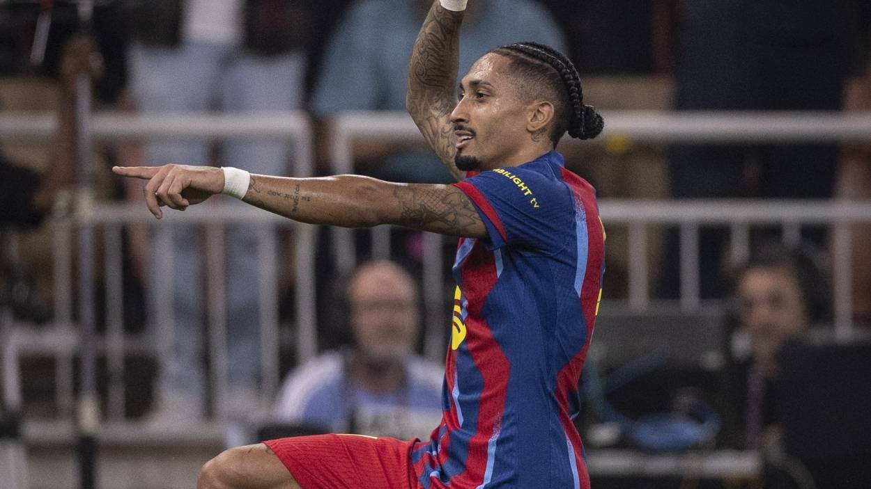 Raphinha, la quinta 'R' brasileña del FC Barcelona. EP