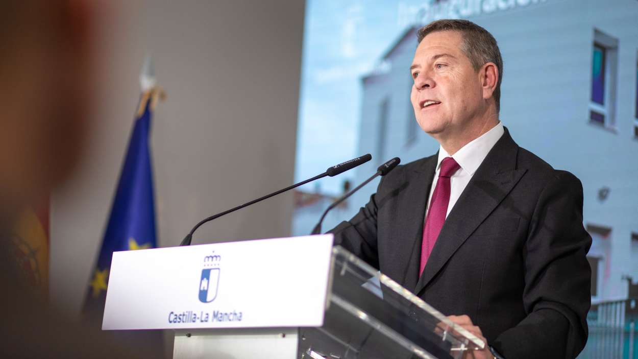 Imagen del presidente de Castilla-La Mancha, Emiliano García-Page. JCCM.