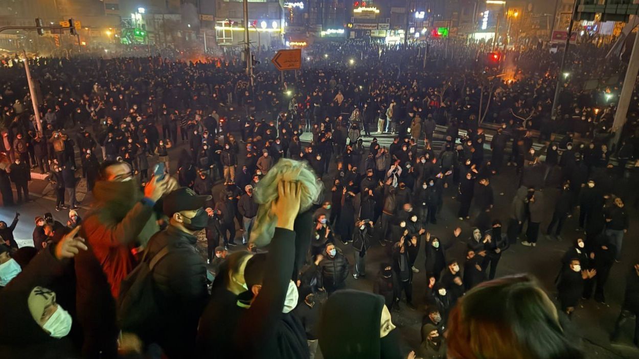 Protestas en Teherán. EP.