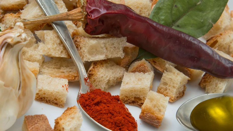 Ingredientes de la sopa castellana