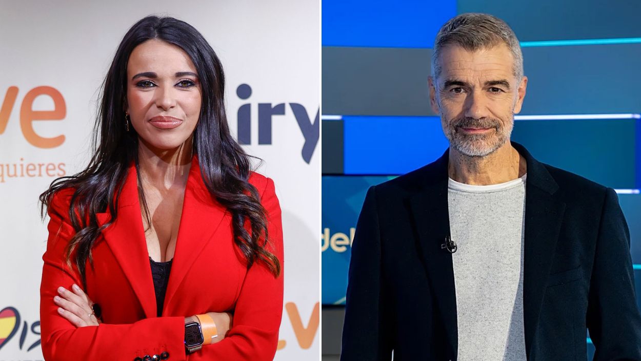 Sarah Santaolalla y Toni Cantó.