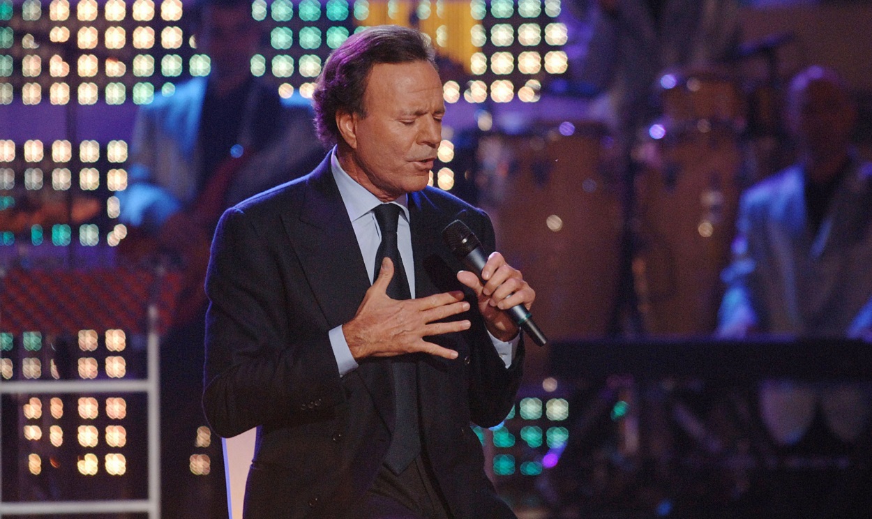 El artista Julio Iglesias