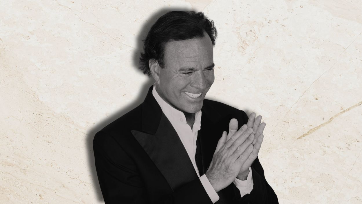 Fotomontaje del cantante Julio Iglesias. Elaboración propia.