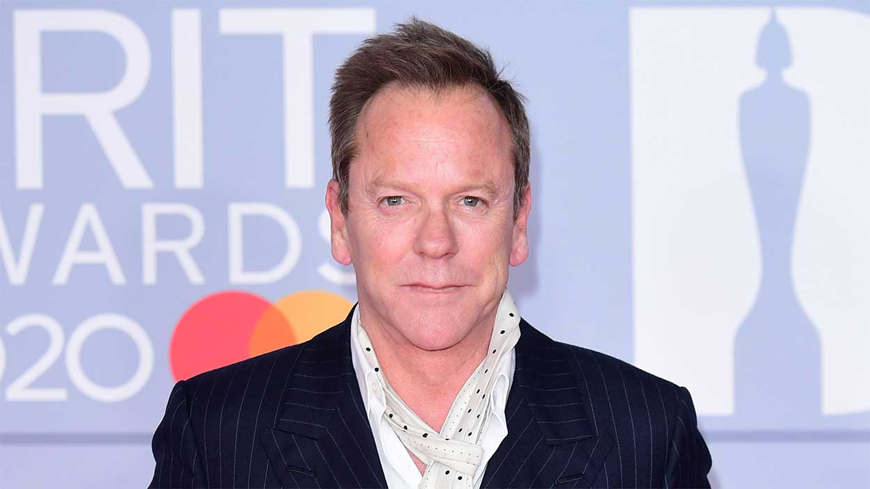 El actor Kiefer Sutherland