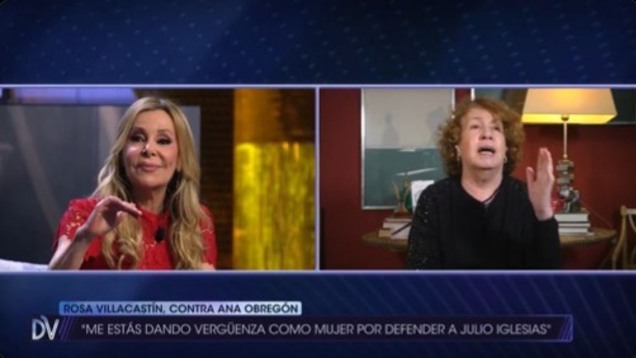 Ana Obregón y Rosa Villacastín en '¡De Viernes!'. Mediaset