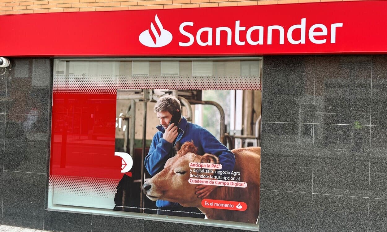 La financiación de Santander al sector agroalimentario crece un 8% en 2025. BANCO SANTANDER