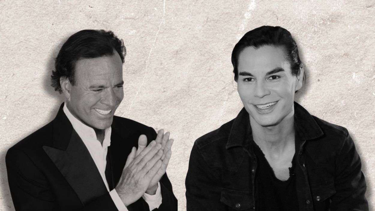 Julio Iglesias y Julio Iglesias Jr. Elaboración propia