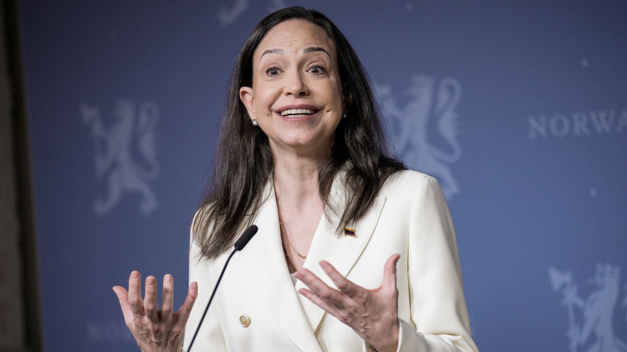 La líder de la oposición en Venezuela, María Corina Machado. EP.