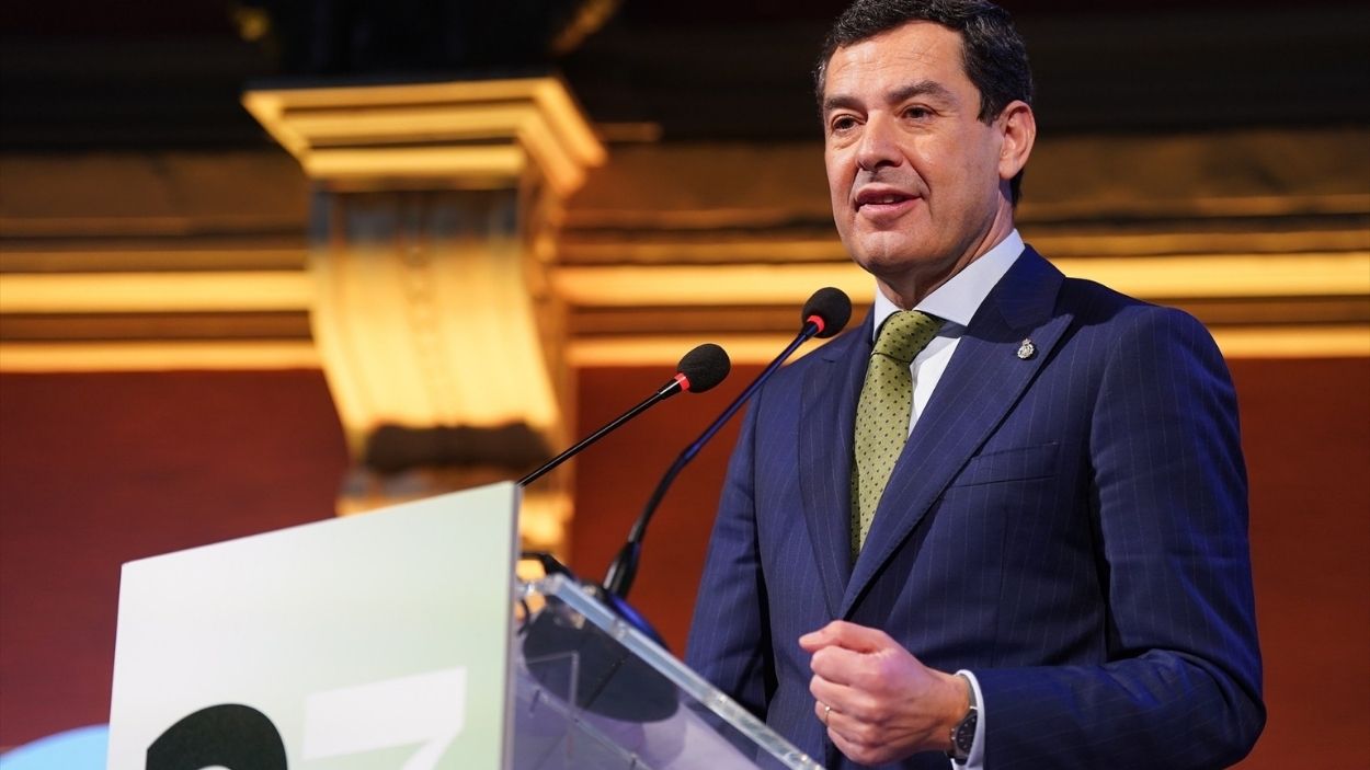 Presidente de la Junta de Andalucía, Moreno Bonilla / EP