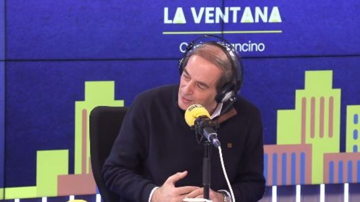 El periodista Isaías Lafuente en 'La Ventana'. Cadena Ser. 