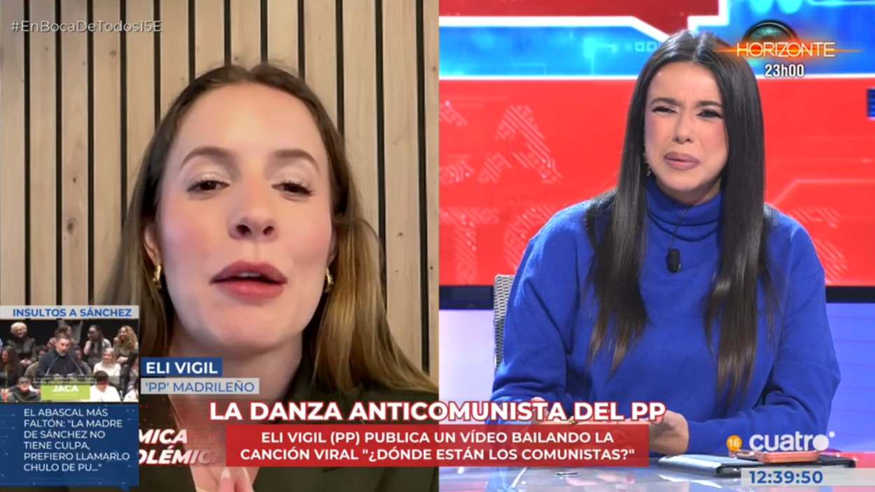 Elisa Virgil y Sarah Santaolalla