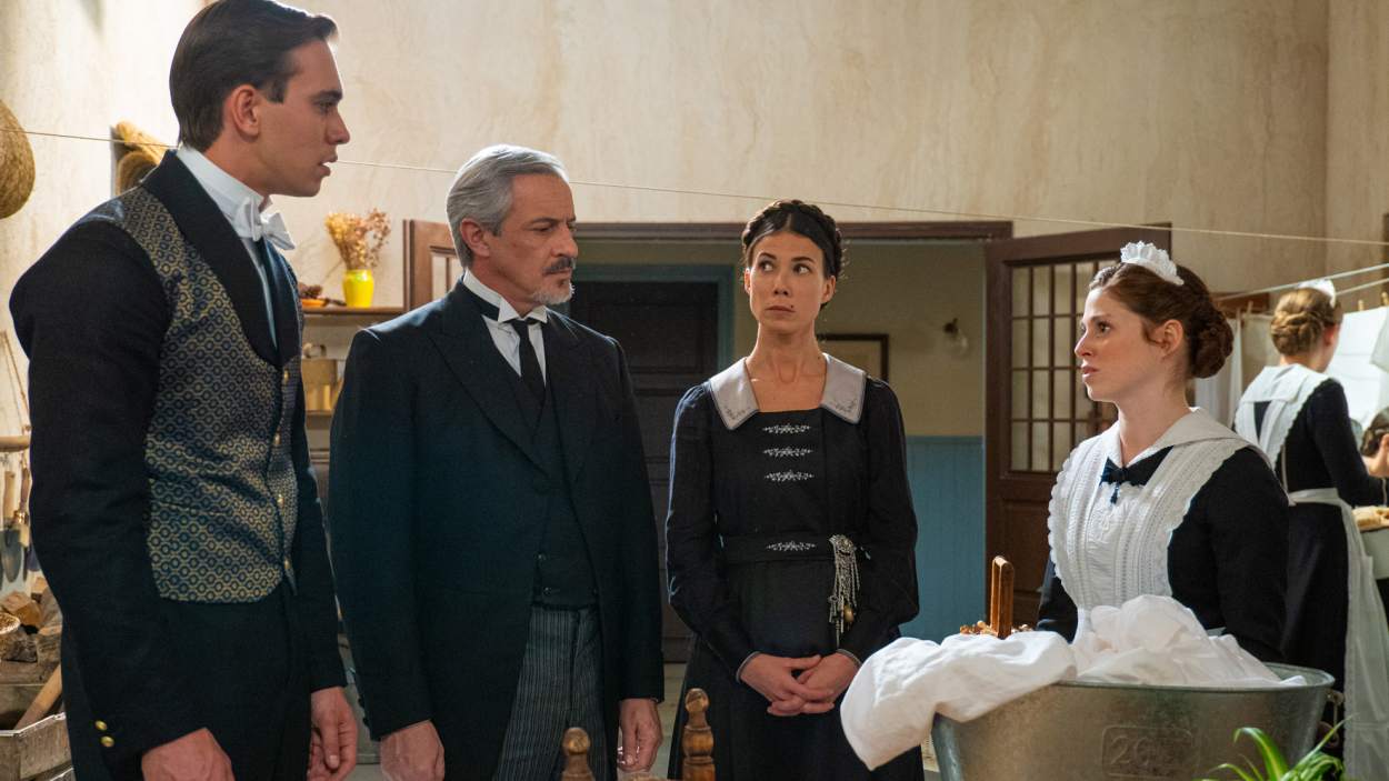 Escena de los nuevos capítulos de 'La promesa'