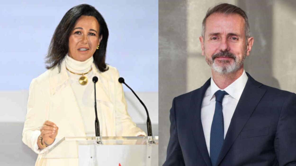 Ana Botín y Marc Murtra. Elaboración propia. 