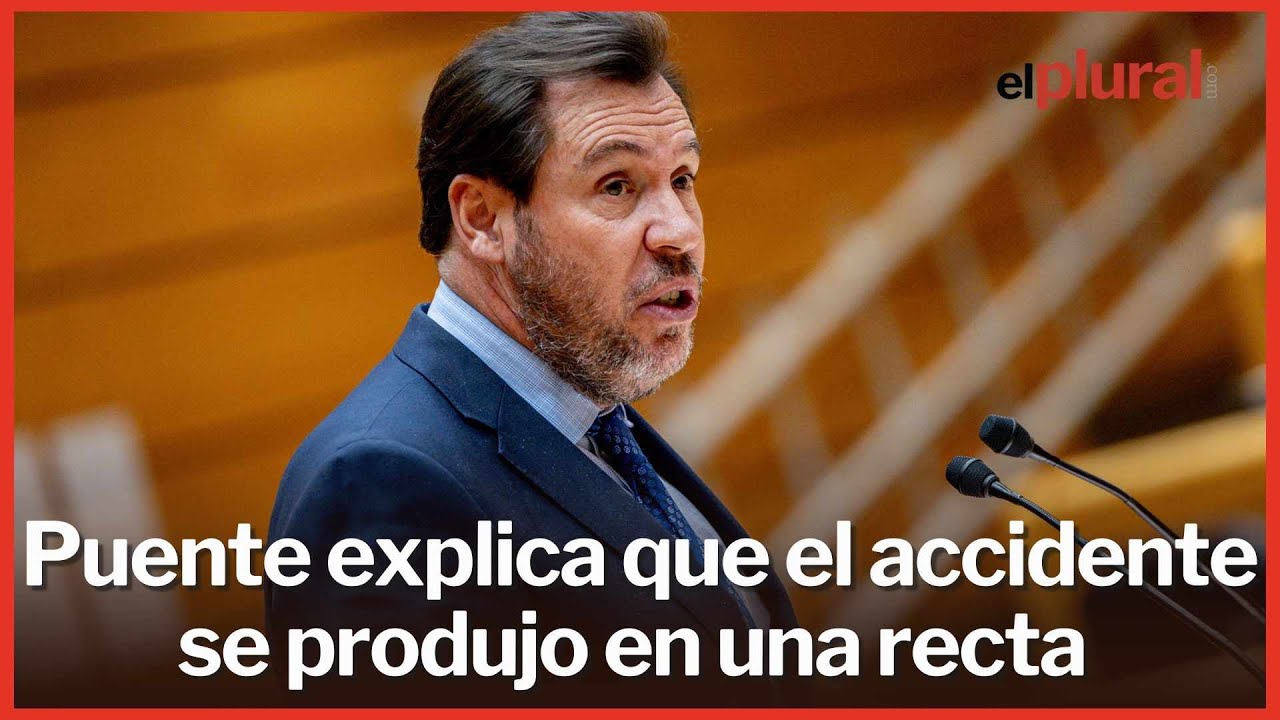 Óscar Puente explica que el accidente de Adamuz fue "muy raro y extraño"
