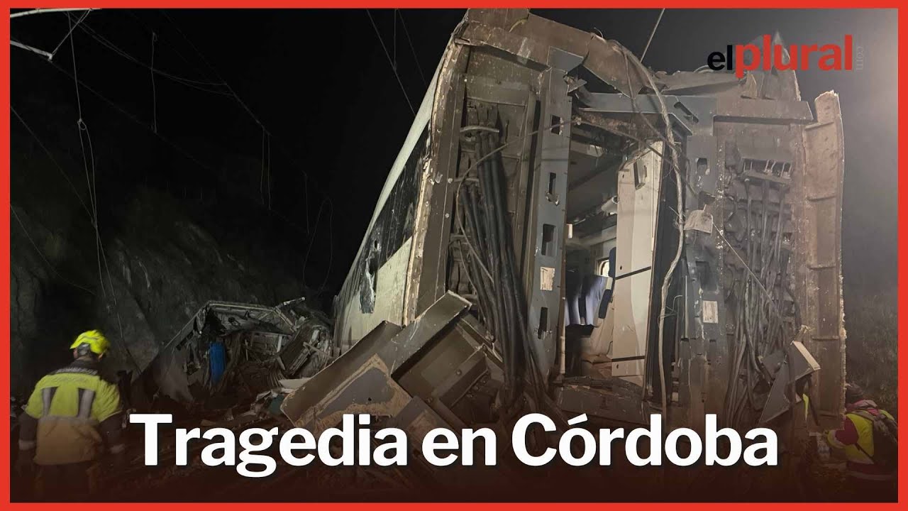 Tragedia en Córdoba: el descarrilamiento de dos trenes provoca decenas de muertos y heridos