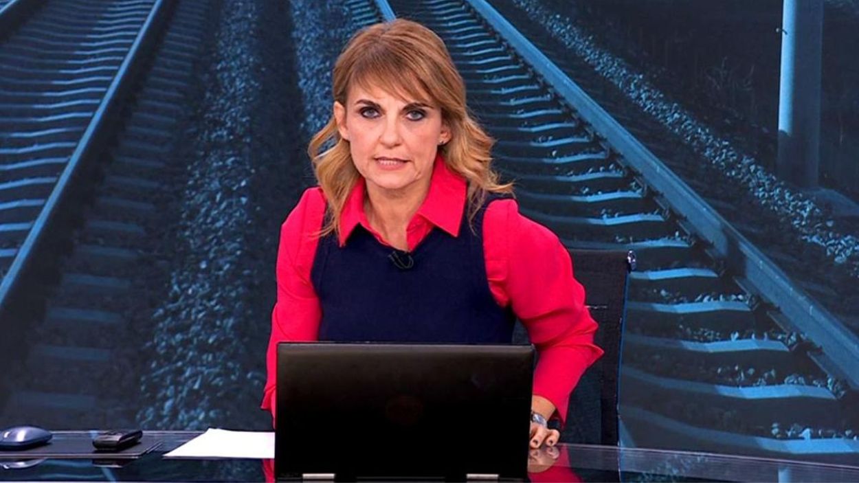 Lourdes Maldonado en el Especial Informativo de TVE. TVE