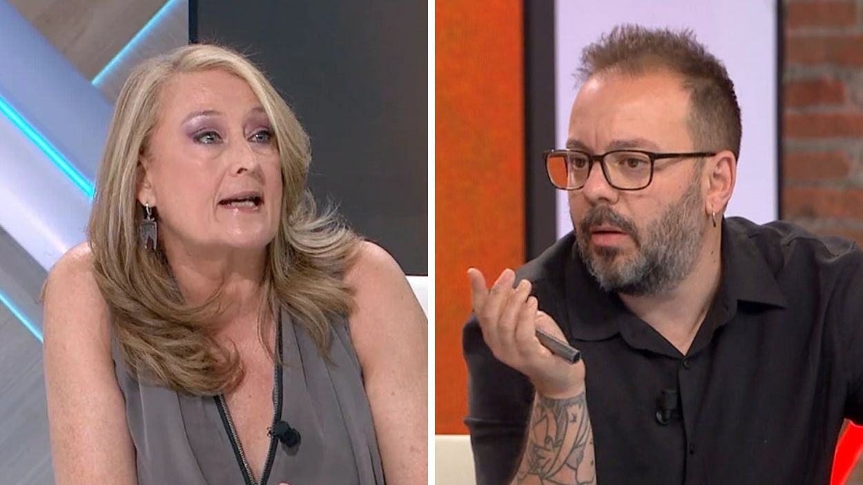 Elisa Beni y Antonio Maestre. 