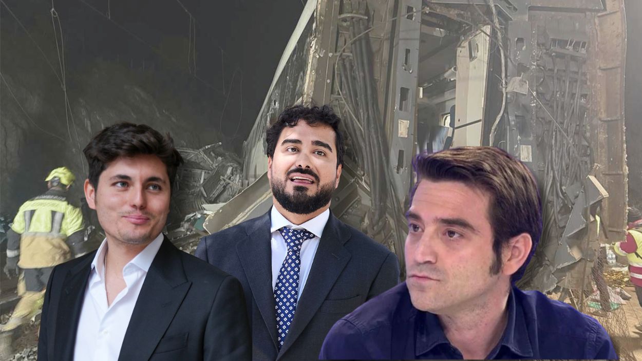 Vito Quiles, Alvise Pérez y Javier Negre. Elaboración propia.