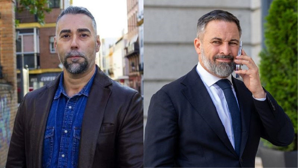 Rubén Sánchez y Santiago Abascal