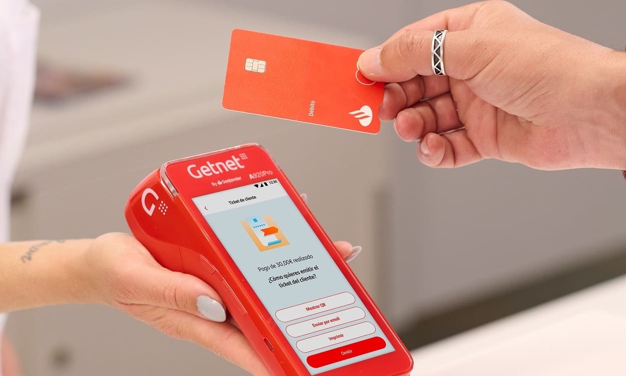 Foto de archivo de Getnet, la fintech global de pagos de Banco Santander. EP
