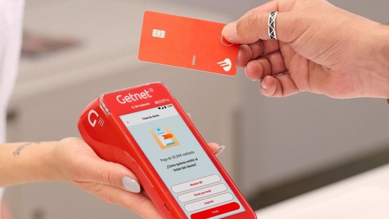Foto de archivo de Getnet, la fintech global de pagos de Banco Santander. EP