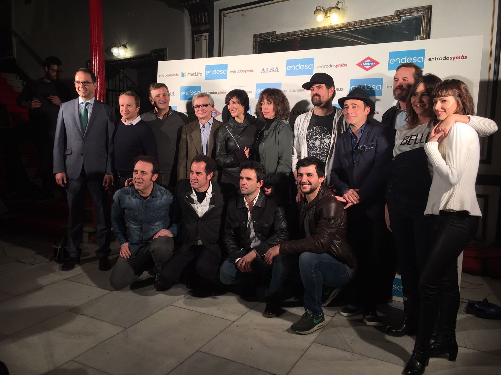 Actores y actrices apoyan la presentación de Entradas Ymás