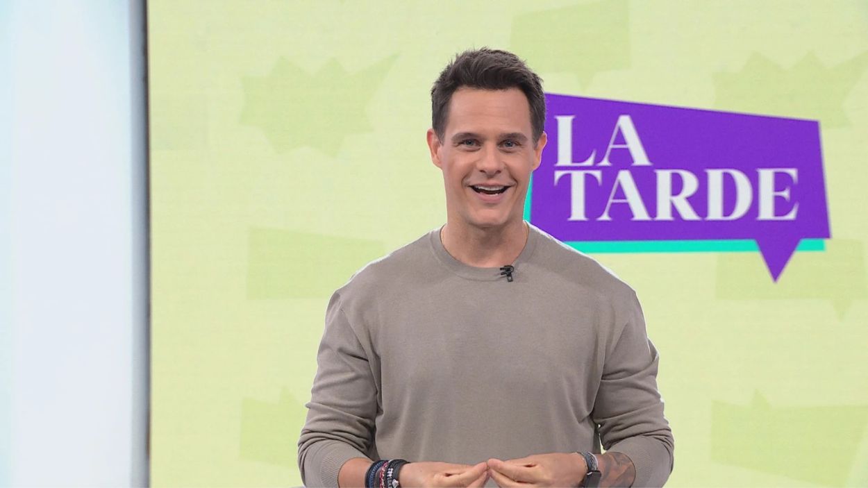 Christian Gálvez en 'La tarde de Telemadrid'. RTVM