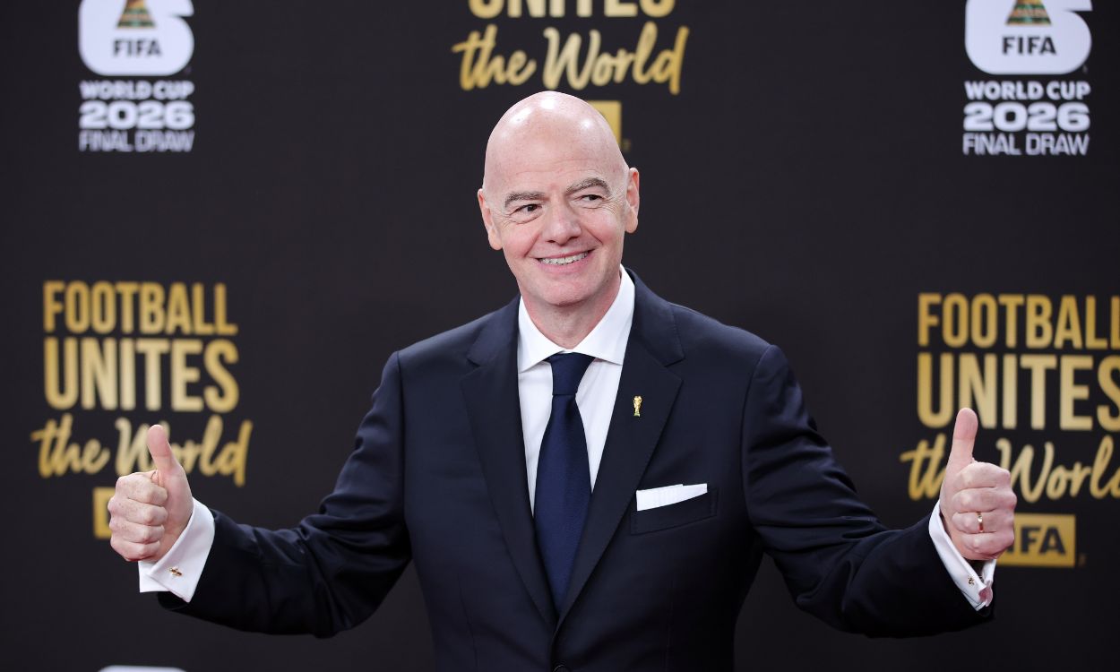 El presidente de la FIFA, Giovanni Infantino. EP
