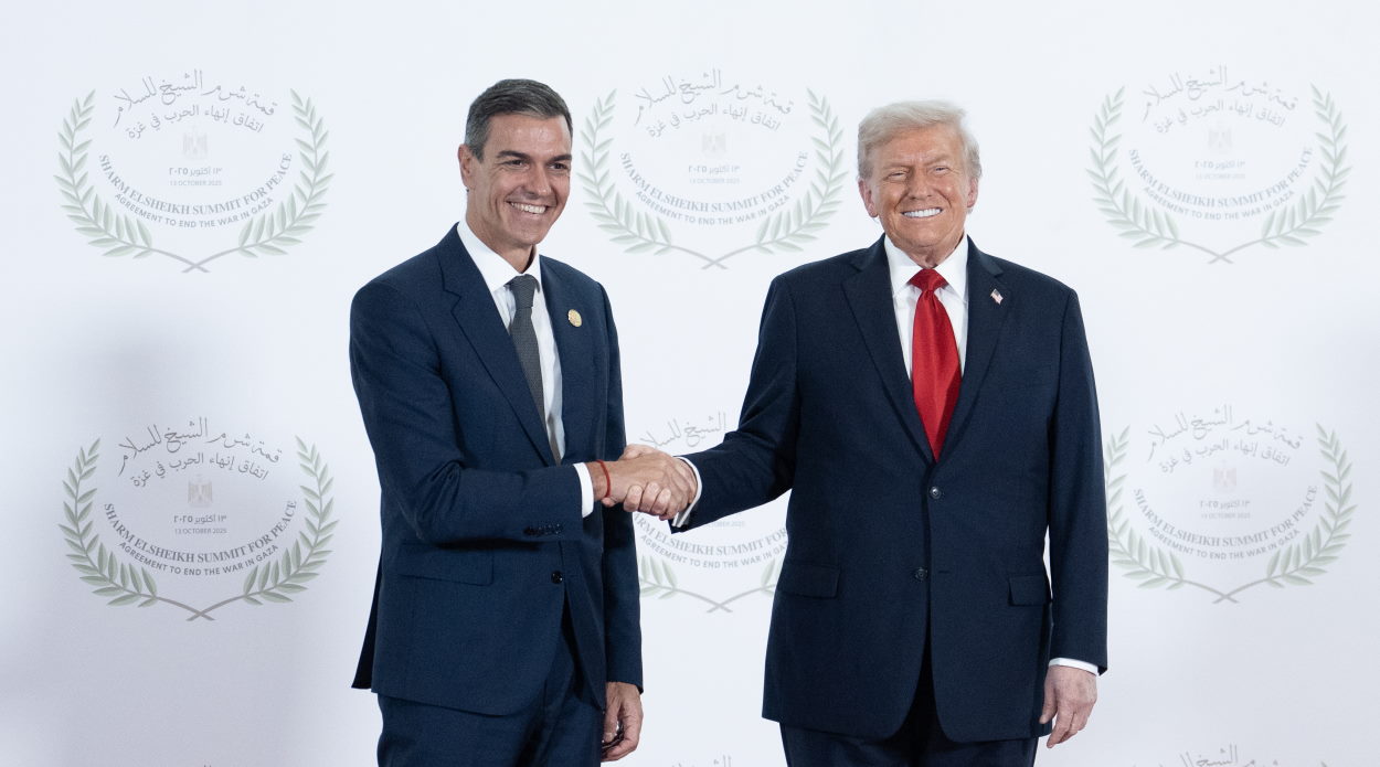 Trump invita a Sánchez a la “Junta de Paz” con la que pretende decidir el futuro de Palestina. EP.