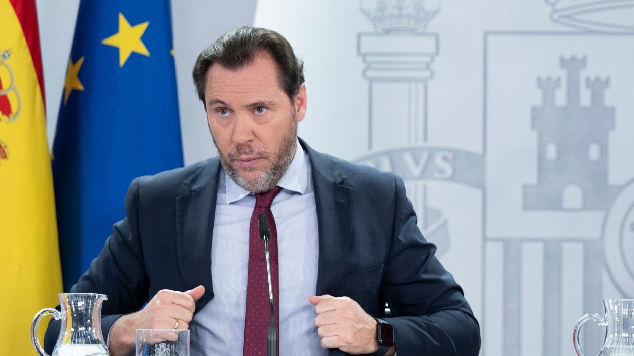 El ministro de Transportes y Movilidad Sostenible, Óscar Puente. EP.