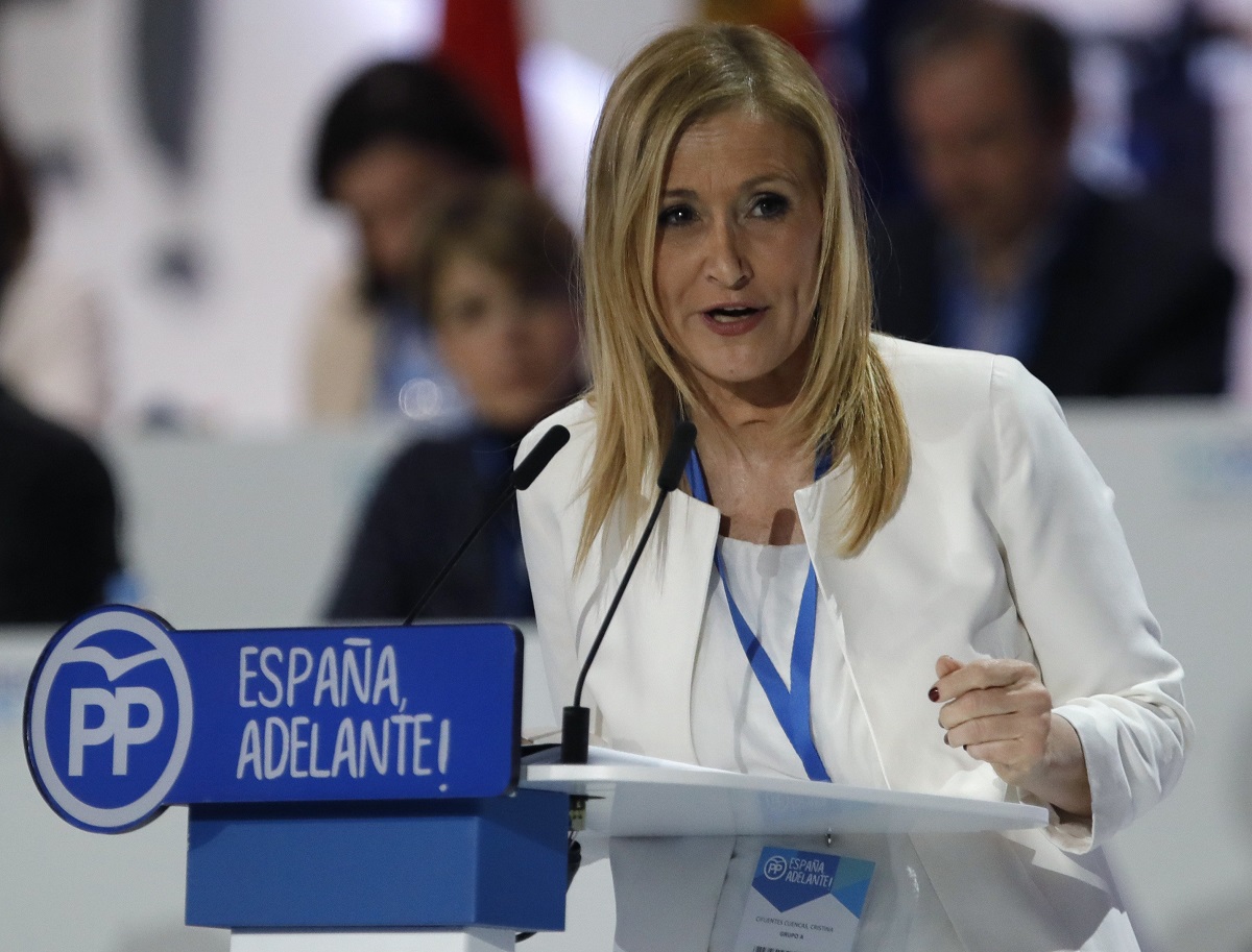 Cristina Cifuentes, presidenta de la Comunidad de Madrid este fin de semana en el XVIII Congreso Nacional del PP