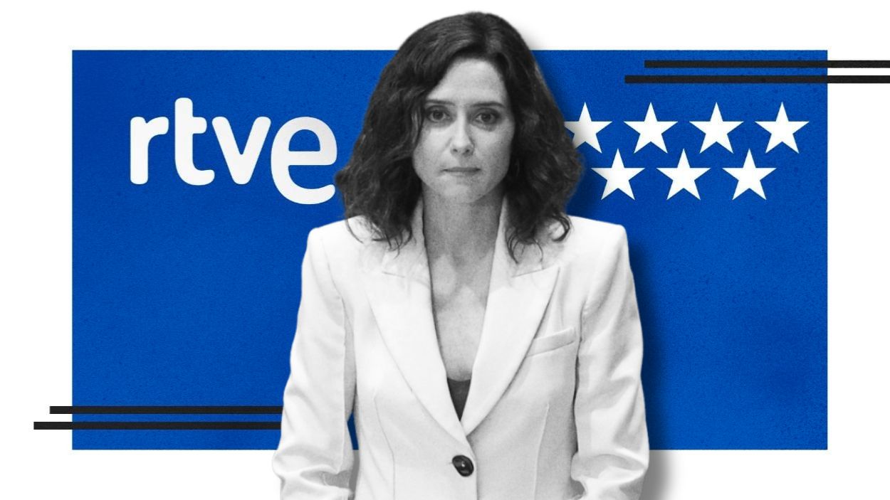 Ilustración de la presidenta de la Comunidad de Madrid, Isabel Díaz Ayuso. Elaboración propia